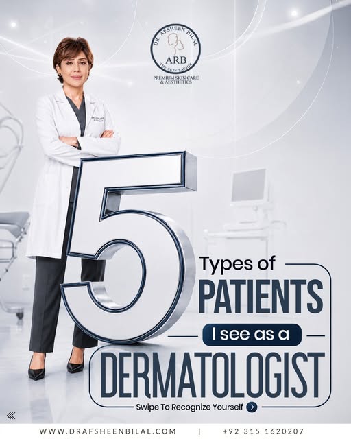 5 Types of Patients Every Dermatologist Has Seen 😂

From skincare overthinkers to last-minute glow 
