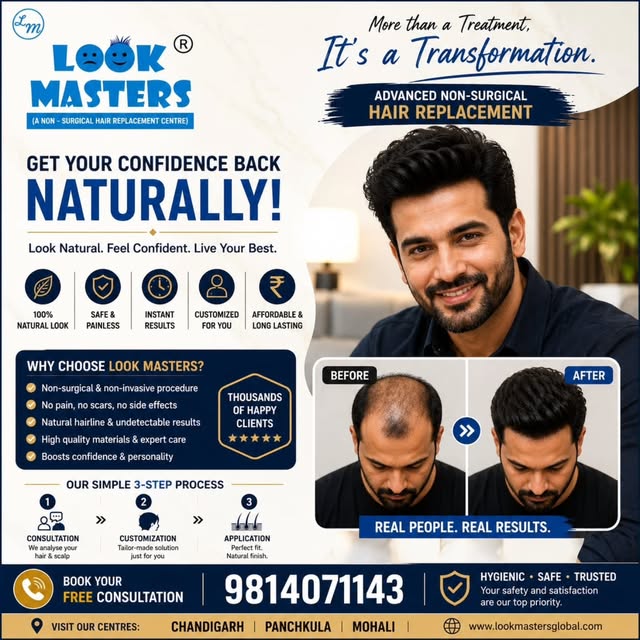 Get Your Confidence Back—Naturally!

A great hairstyle isn't just about appearance—it's about feelin