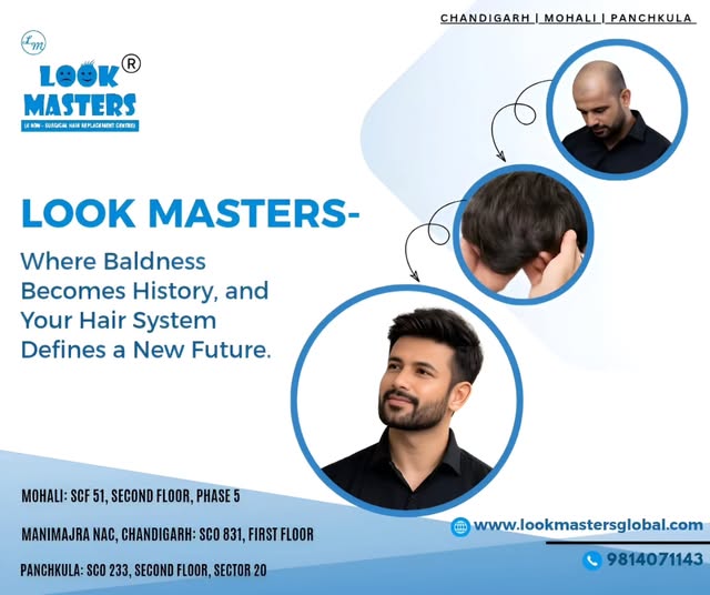 Baldness may have changed your appearance, but it doesn’t have to define your identity.

At LOOK MAS