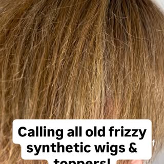 Your old frizzy synthetic wig is GOLD to a stylist learning the wig business! 🌟

You KNOW how hard 