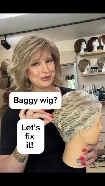 Can you hide an afternoon snack under your wig? 🧐

As long as it fits well everywhere else, a littl