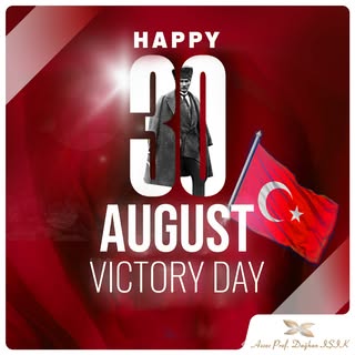 🇹🇷 30 Ağustos'ta, Türk milletinin kararlılığı ve mücadelesiyle kazanılan büyük zaferi kutluyor, ba