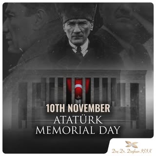 ∞⁣ 10Th November Atatürk Memorial Day⁣⁣
⁣⁣
∞⁣ Gazi Mustafa Kemal Atatürk'ü vefatının 86. yıl dönümün