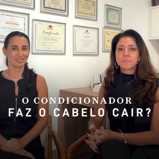 Você também já teve a impressão de que o condicionador faz o cabelo cair?

Essa é uma dúvida muito c