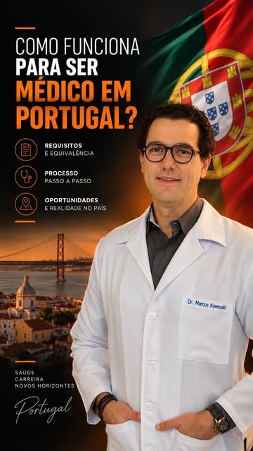 Como foram as etapas para eu ser médico em Portugal? 🇵🇹

Essa é uma pergunta que recebo bastante.
