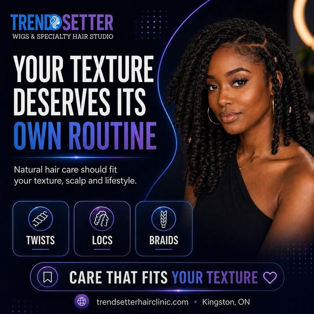 Your texture deserves a routine built for your hair, not someone else’s feed.

Natural hair care isn