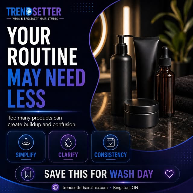 Your hair routine may not need another product, just a reset.

When too many oils, creams, serums, s