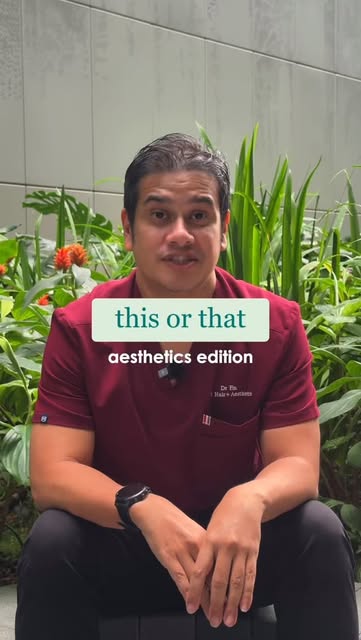 This or that? Aesthetics edition 😎 #idoaesthetics #aestheticclinicsg #aestheticdoctor #antiaging #a