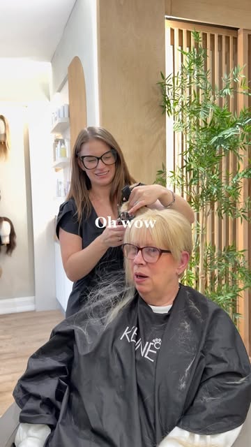 There’s nothing quite like seeing your client’s reaction when they finally see their new look 🥹✨

F