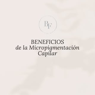 La MICROPIGMENTACIÓN CAPILAR en @beautyforeverbyalbamery ahora es posible y lo mejor es que tenemos 