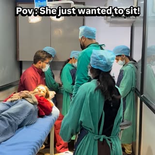 One stolen stool later, introducing the OT team..
.
.
.
POV | doctor life | hospital grind | medical