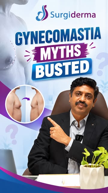 Confused by what you read online about Gynecomastia? 🛑 Don't let internet myths and fear hold you b