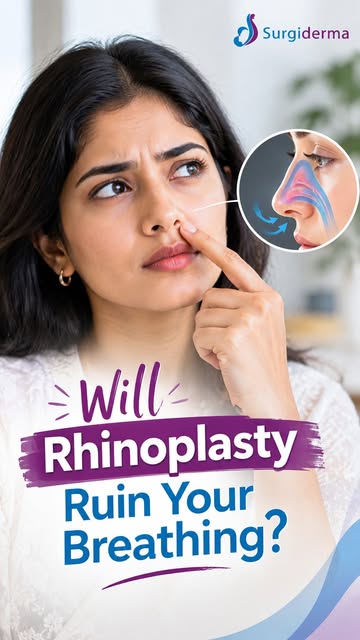 Will nose surgery affect your breathing? 🤔👃
Rhinoplasty isn't just about changing the appearance o