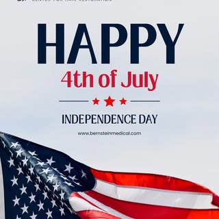 🇺🇸 Happy 4th of July from all of us at Bernstein Medical – Center for Hair Restoration!

Wishing y