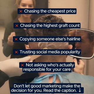 Getting a hair transplant is a big decision, and some of the easiest mistakes happen before the proc