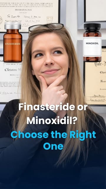 Finasteride or minoxidil? They’re not interchangeable.

Both can play a role in treating hair loss, 