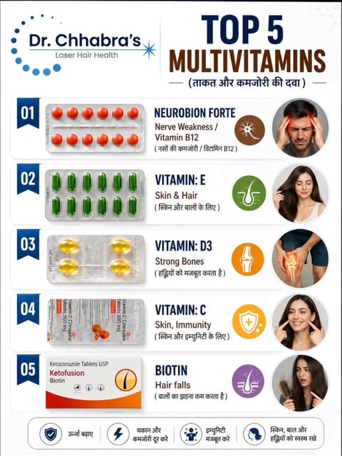 Looking for the best multivitamins for overall health, hair, skin and immunity? 🧴💊
In this post, w