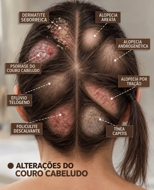 Nem toda coceira é caspa. Nem toda queda de cabelo tem a mesma causa. 

O couro cabeludo pode aprese