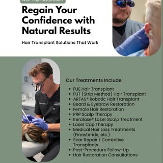 Personalized hair restoration. Proven results.

At Wolf Hair Restoration, every treatment plan is ta