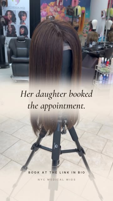 She did not book it. Her daughter did.

That happens more than you would think. The person going thr
