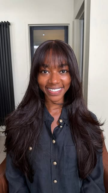 Watch how we styled Audrey’s Gappy Mimi Unit into the perfect fringe, using our 13x4 lace frontal to