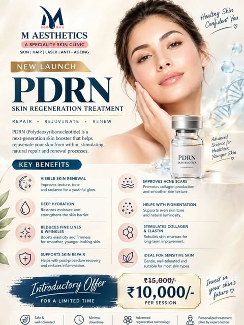 New Launch - PDRN 

For further enquiry 📞 7030030001

Baner branch - 201 Yugal Parnavi above Emke P