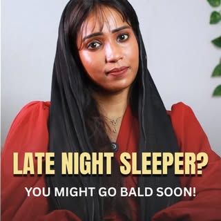 Are your late nights costing you your hair? 🌙🛑

Swapping sleep for screen time and bad meals trigg