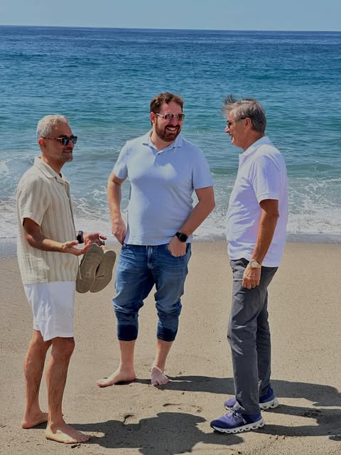 Where do two innovators brainstorm the future of hair restoration? Apparently, anywhere but a confer