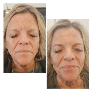 Another good example of when powder brows are the right answer! If you have some brows still and are