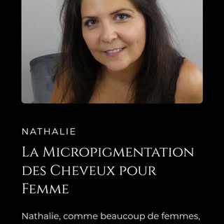 La Micropigmentation des Cheveux pour Femme

Nathalie, comme beaucoup de femmes, à tout tenté pour c
