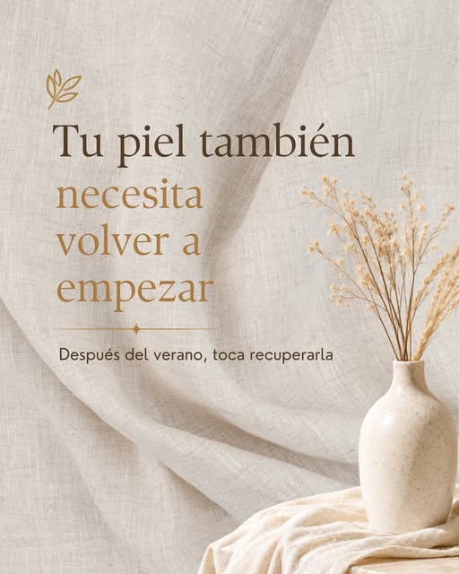 🍂 Tu piel también necesita volver a empezar

El verano deja recuerdos... y también huellas en la pi