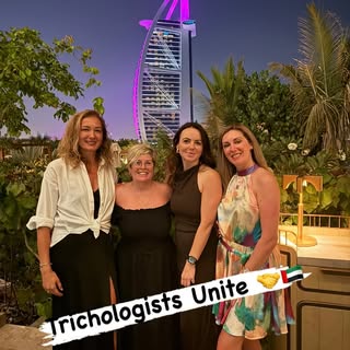 What a wonderful evening we had catching up all things Trichology 🙌

Thank you to @evaproudmanmit a