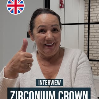 We are truly grateful to our patient who came all the way from the UK for their Zirconium Crown trea
