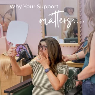 Last year, we raised enough through our @recrowninitiative fundraiser to help fund several hair syst