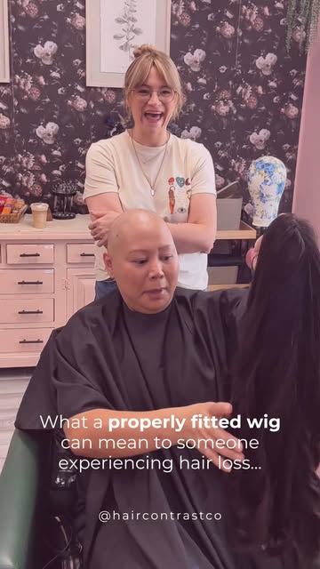 This is why we do what we do. 💕

We love creating beautiful hair at Hair Contrast Co., but there is