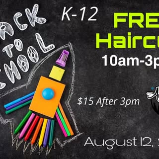 Monday August 12, 2024
First come First Serve 
(Walks-ins Only)
*No appointments*
@authentic_cuts_ba