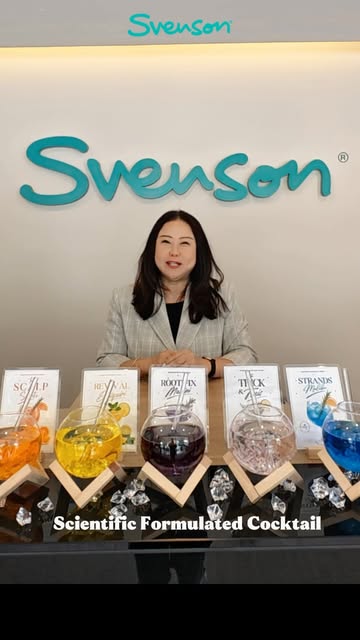 THE SCIENCE BEHIND SVENSON GROWTH MIXOLOGY

Targeted scalp treatments powered by scientifically form