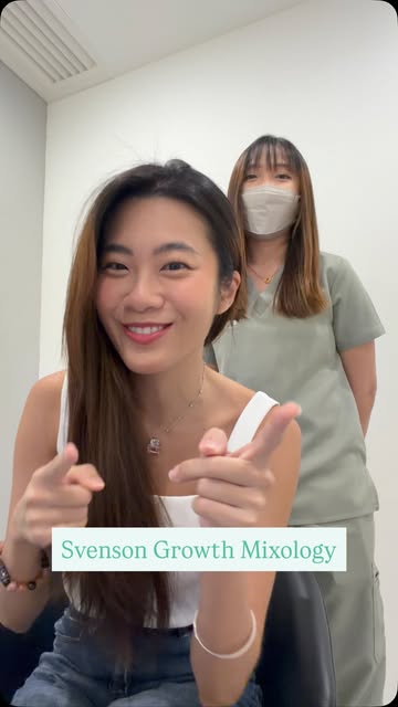 Tried @svenson_my Growth Mixology that customized the treatment based on what my scalp needs most! �