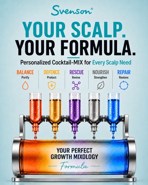 YOUR SCALP. YOUR FORMULA.

Personalized Cocktail-MIX for Every Scalp Need

Our trichologists careful