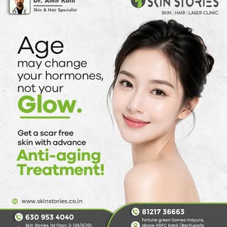 Aging is natural. Losing your confidence doesn't have to be. ✨

Your skin evolves with time, but wit