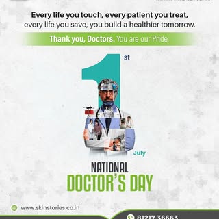 👨‍⚕️ Happy National Doctors' Day! 👩‍⚕️

Every life you touch, every patient you care for, and ever