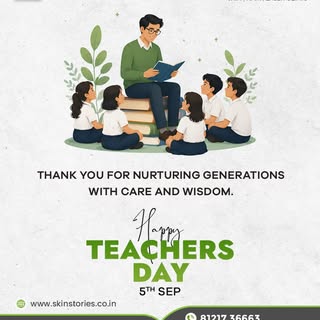 📚✨ Thank you for nurturing generations with care and wisdom.

A teacher’s guidance can shape a life