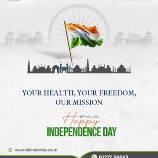🇮🇳 Happy Independence Day! 🇮🇳

Your Health. Your Freedom. Our Mission. 💚

This Independence Day