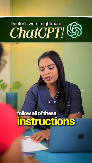 When Your Patient Fact-Checks You With ChatGPT

#DoctorHumor #ChatGPT #MedicalMemes #DoctorLife #AIv