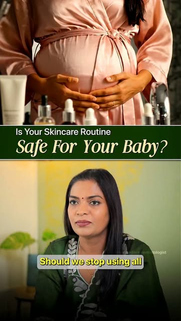 Comment “PREGNANT” to learn what’s safe and what to avoid! 

#PregnancySkincare #PregnancySafe #Preg