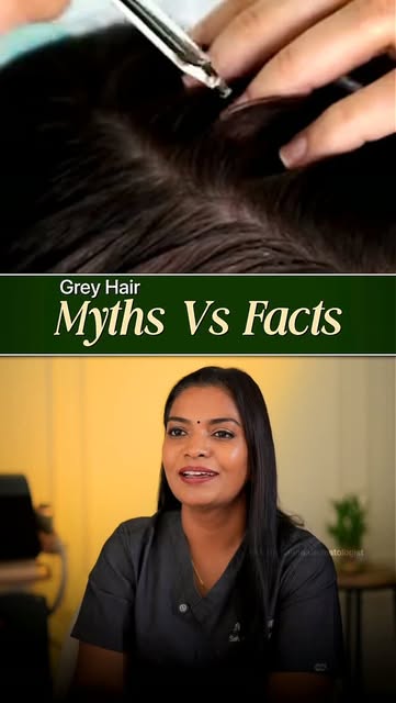 Comment “GREY” to learn what actually helps with grey hair!

#GreyHair #PrematureGreying #GreyHairTr