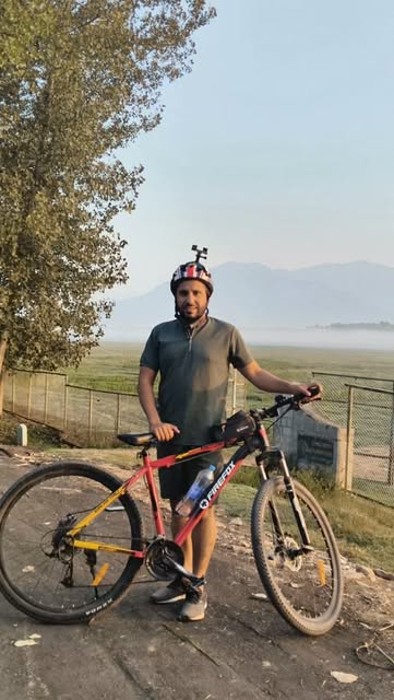 Sometimes, you don’t need an escape…
You just need a road, a cycle, and some peace. 🚴‍♂️🌲”