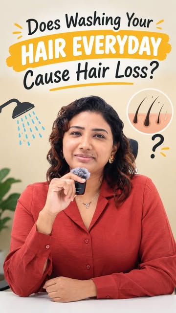 Hair wash ki one-size-fits-all rule ledu! 🫧✨ Mee scalp type batti frequency decide cheyyali.

Oily,