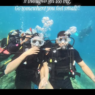 A girl who was always afraid of water found the courage to dive in.
What felt impossible once, turne