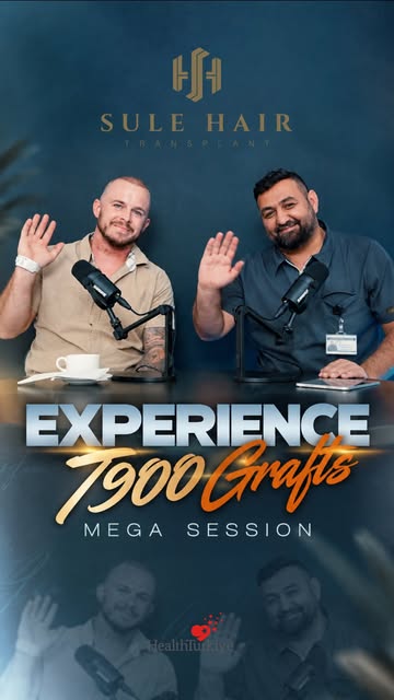 🎙 EXPERIENCE | 7,900 Grafts Mega Session
More than just a hair transplant — it’s a real experience 